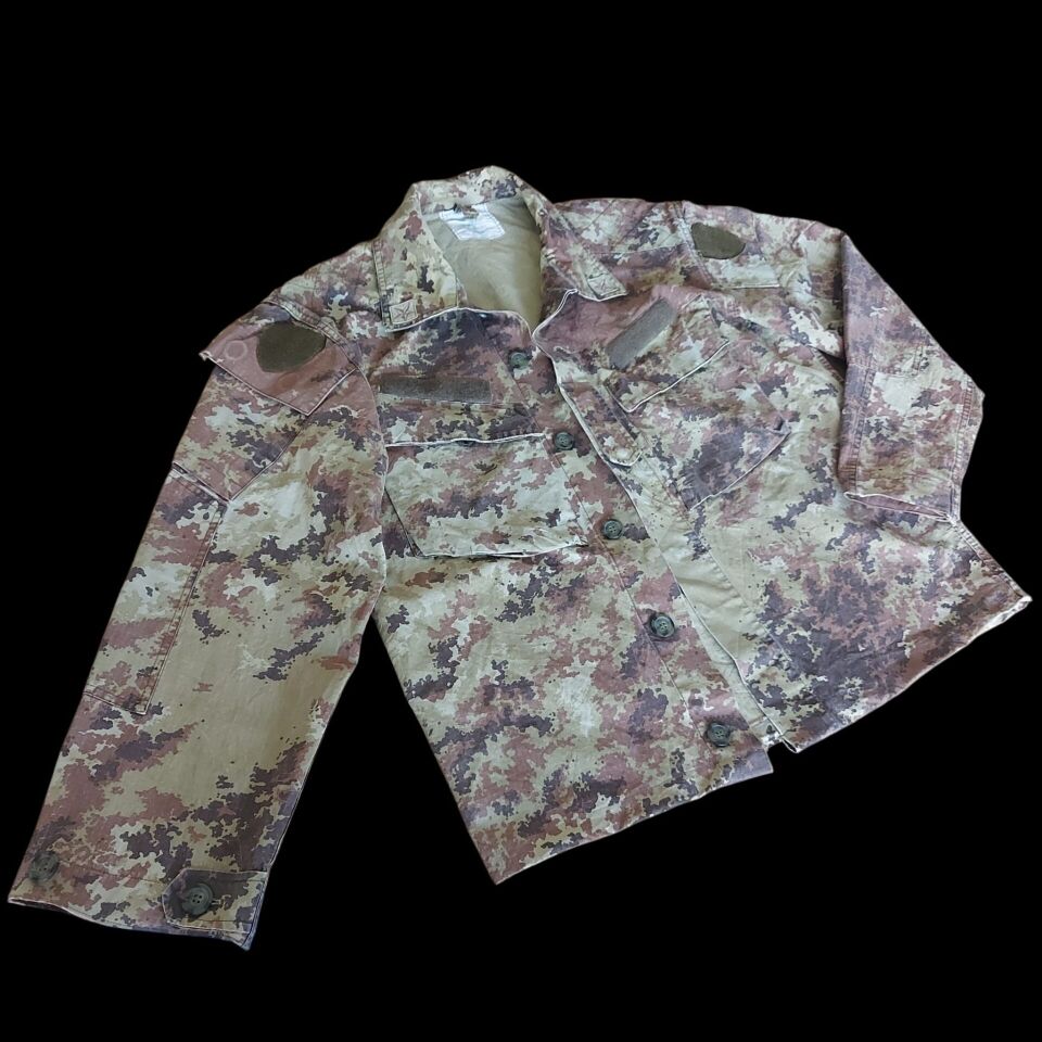 İtalya Kara Kuvvetleri Çöl Vegetato (Desertico) Ceket Unisex (52-L Beden)