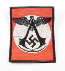 7.5x9.5 cm.Nakış Peç (Arkası İğne Kıskaçlı)