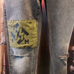 Likralı Kot Üzerinde Çalışma Model-2 Unisex (S-M) Sıfır Ürün