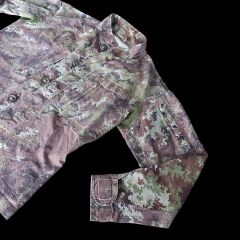 İtalyan Kara Kuvvetleri Vegetato Kamuflaj Ceket  Unisex (50-L Beden)