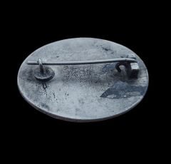 3.5x4 cm. Ww2 Alman Eski Savaşçı Metal Brove (Almanya-İthal Ürün)