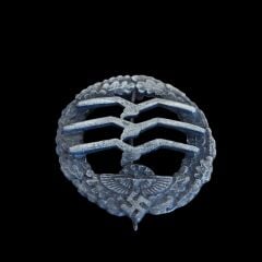 4x4 cm. Ww2 Almanya Hava Kuvvetleri (Luftwaffe) Metal Gece Taaruz Brovesi (Almanya-İthal Ürün)