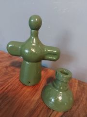 Dekoratif 2 Parçalı Aliminyum Obje