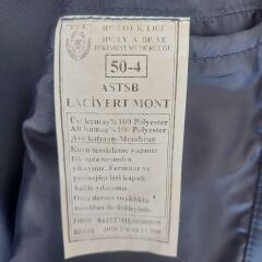 Lacivert Renk Hava Kuvvetleri Apoletsiz Mont (50-4/M-L Beden) Sıfır Ayarında