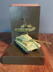 15x16.5x21 cm Ahşap Kitap Sırtlığı Modeli