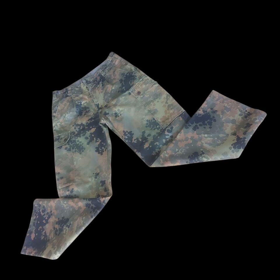 2006 Alman Ordusu Flecktarn Kamuflaj Sahra Pantalonu (M Beden)