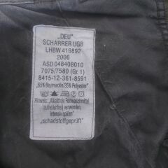 2006 Alman Ordusu Flecktarn Kamuflaj Sahra Pantalonu (M Beden)