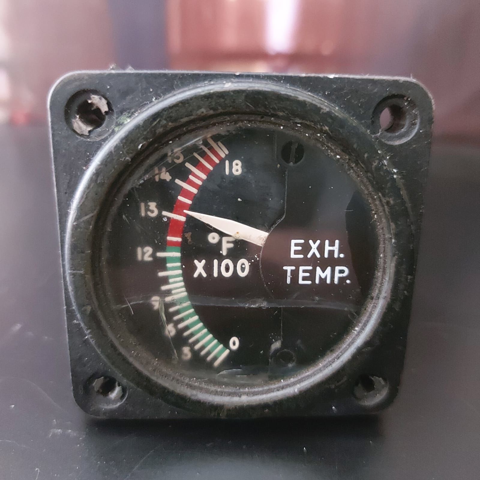6x6x6 cm. OH-13 Helicopter Indicator-20 (Cam Çatlak)