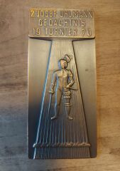 4.5x10 cm.Polonya Bronz Madalyon (1970)