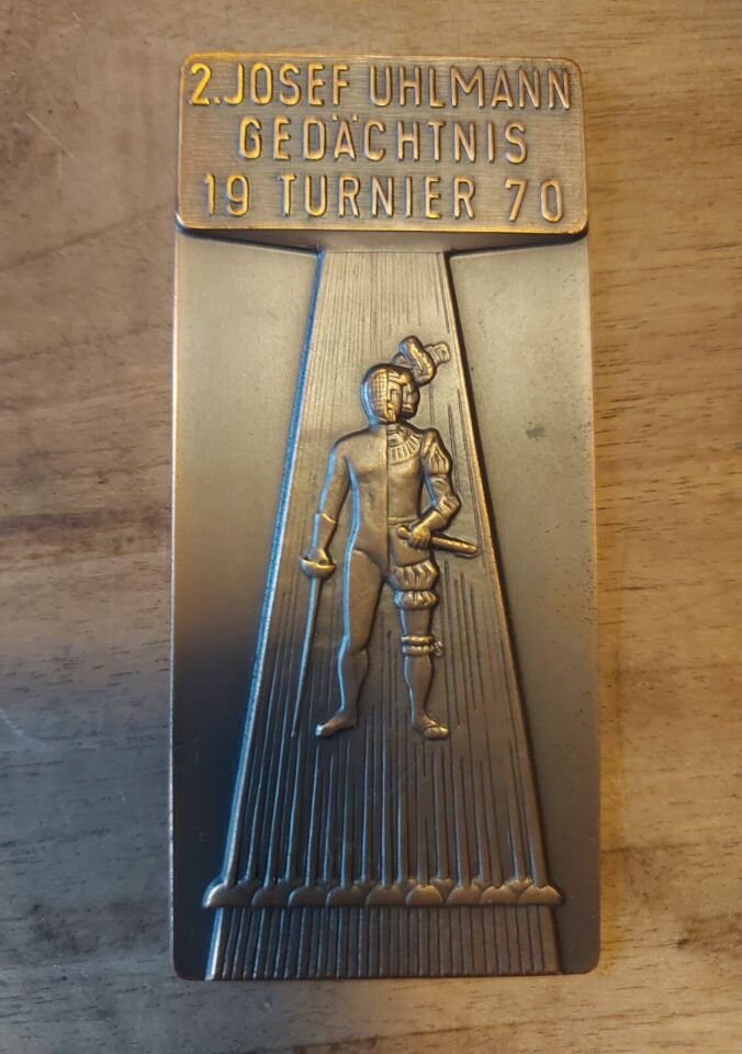 4.5x10 cm.Polonya Bronz Madalyon (1970)