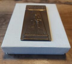 4.5x10 cm.Polonya Bronz Madalyon (1970)