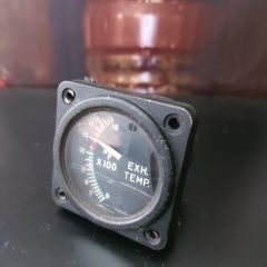 6x6x6 cm. OH-13 Helicopter Indicator-20 (Cam Çatlak)
