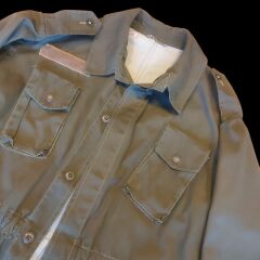 Nato Grey İtalyan Kara Kuvvetleri Saha Ceketi (Modello Roma 75) (XL Beden)