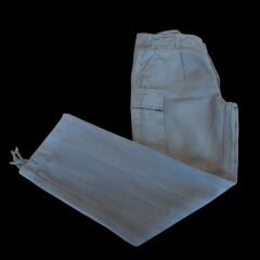 Haki Renk Alman Ordusu (Bundeswehr) Tarzında Üretilmiş Moleskin Pantalon (48-M Beden)