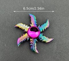 Zinç Alaşımlı Premium Parmak Hareketli Stres Çarkı