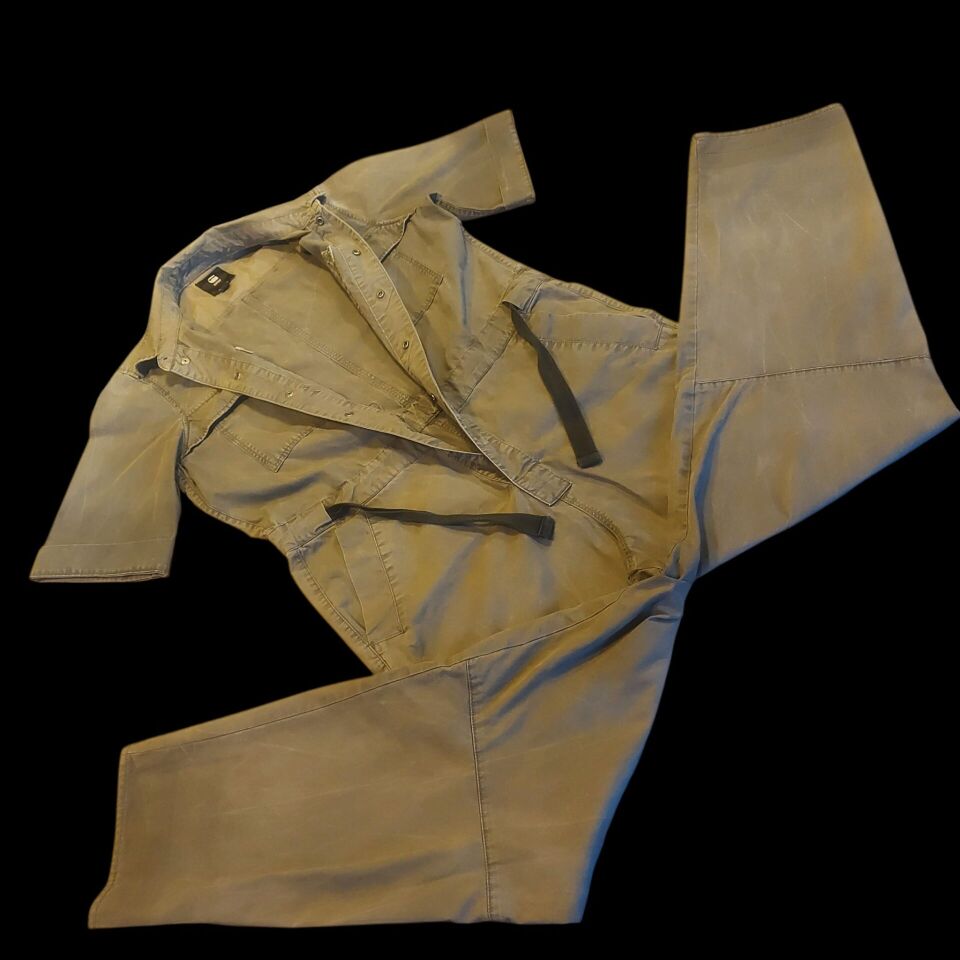 Haki Renk Denim Tulum Modeli (G-Star Raw) (L Beden)