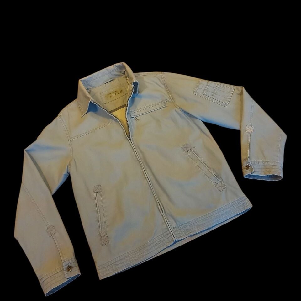Gri Renk Military Style Ceket Modeli (M-L Beden) İthal Ürün