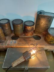 Endüstriyel Seyyar Abajur Modeli