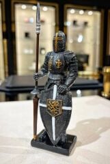12.5 cm. Ortaçağ Savaşçı Asker Modeli