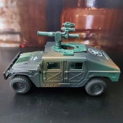 13x6.5x7.5 cm. Oyuncak Kurmalı Silahlı Hummer Askeri Araç