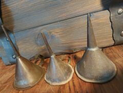 Vintage 3'lü Metal Huni Lotu