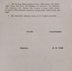 1938 Yılı Mezunları Yıllık (Alpaslan TÜRKEŞ-Kenan EVREN Yer Aldığı)