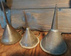 Vintage 3'lü Metal Huni Lotu