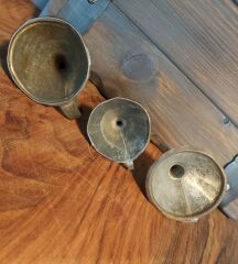 Vintage 3'lü Metal Huni Lotu