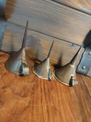 Vintage 3'lü Metal Huni Lotu