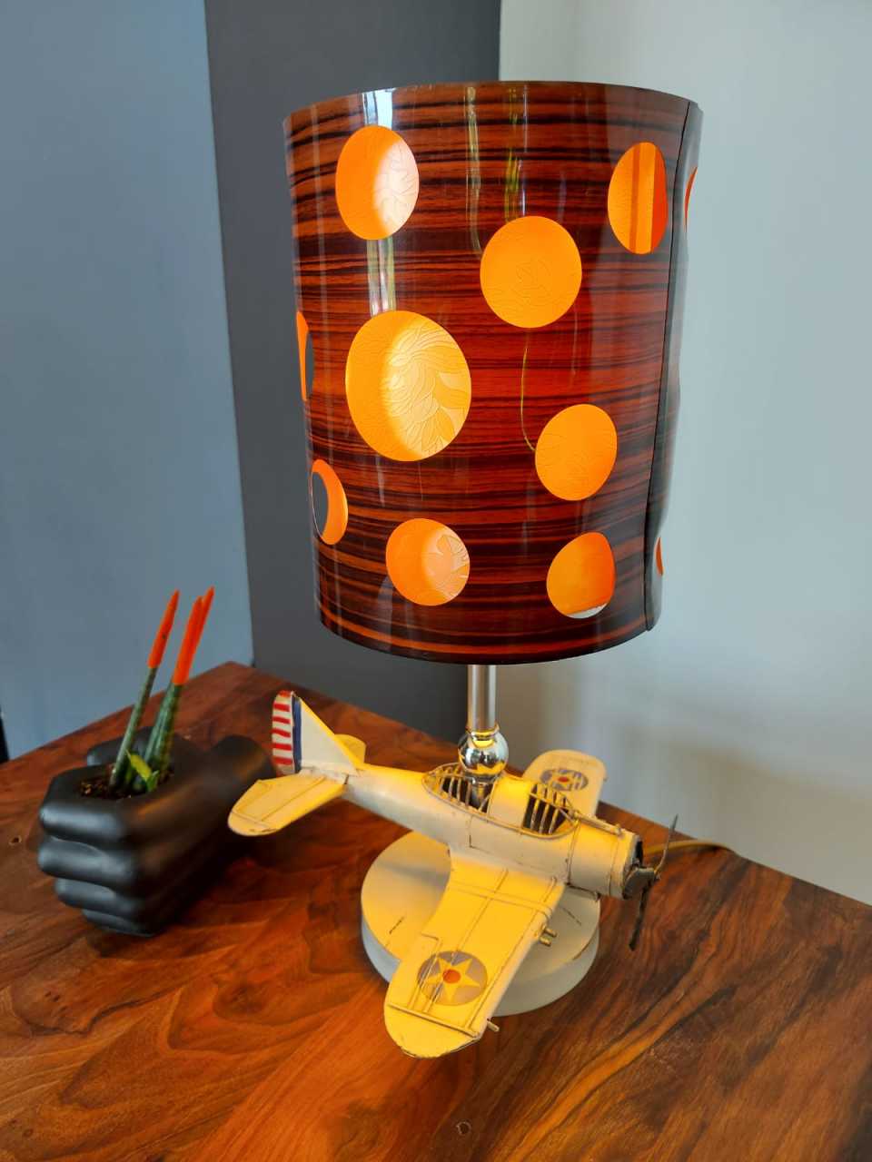 Uçak Abajur Model-1