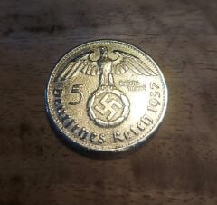 1937 Alman Dönem 5 Cent (Replika Ürün)