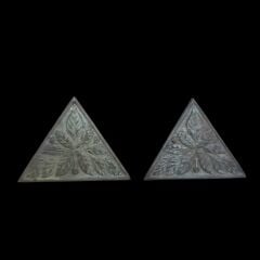 3.9x3.9x4.2 cm. Ww1 Prinç Subay İspolet (Çift)