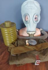 Rus GP5 Maske+eo16 Filtre+Çanta(Sıfır Ürün)
