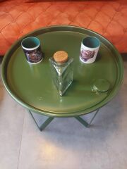 Metal Sini Sehpa Modeli