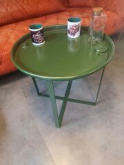 Metal Sini Sehpa Modeli