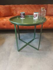 Metal Sini Sehpa Modeli