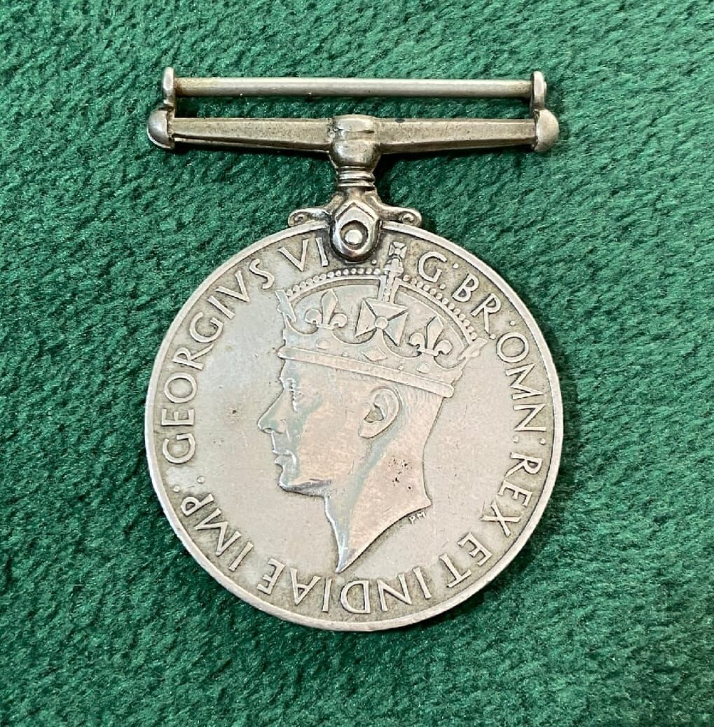 3.5 cm. Çap Ww2 Hizmet Madalyası Britanya (1939-1945)