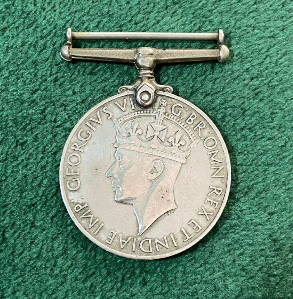 3.5 cm. Çap Ww2 Hizmet Madalyası Britanya (1939-1945)