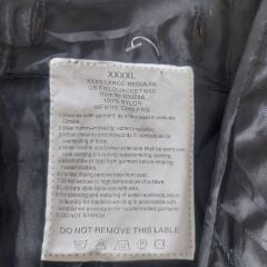 Siyah Renk M65 Field Jacket (Saha Ceketi) Liner (İç Astar) 4XL Beden