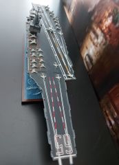 Nuclear Carrier U.S.S. Enterprises 1/720 Ölçek 48cm. Monte