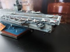 Nuclear Carrier U.S.S. Enterprises 1/720 Ölçek 48cm. Monte