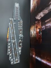 Nuclear Carrier U.S.S. Enterprises 1/720 Ölçek 48cm. Monte