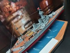 36 cm. HMS Hood Savaş Gemisi 1/720 Ölçek Monte