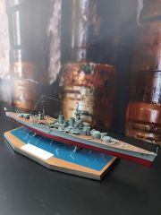 36 cm. HMS Hood Savaş Gemisi 1/720 Ölçek Monte