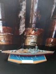 36 cm. HMS Hood Savaş Gemisi 1/720 Ölçek Monte