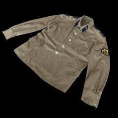 Geç Soğuk Savaş Dönemi (1970-1980'ler) Sovyet Topçu Birliği Ceket-Pantalon Takım Unisex (54-3/L Beden)
