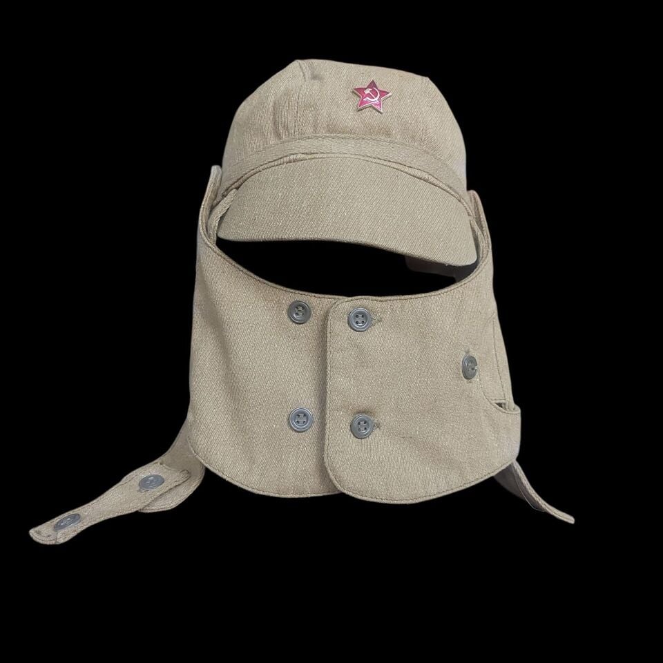 Rus OKZK (Afghanka-Çernobil) Şapka Unisex (57 Numara) Metal Kokartlı