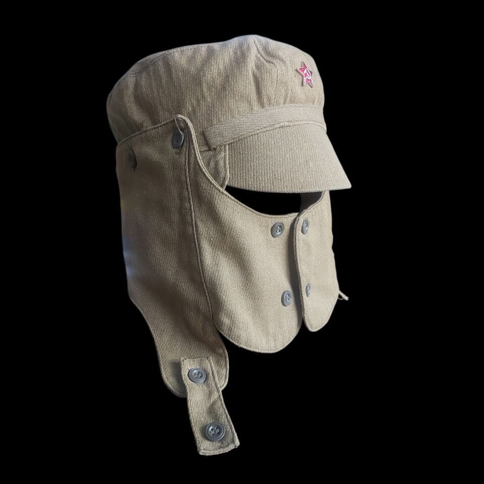 Rus OKZK (Afghanka-Çernobil) Şapka Unisex (57 Numara) Metal Kokartlı
