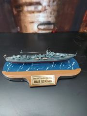 16 cm. 2.Dünya Savaşı İngiliz Destroyer 1/720 Ölçek Monte
