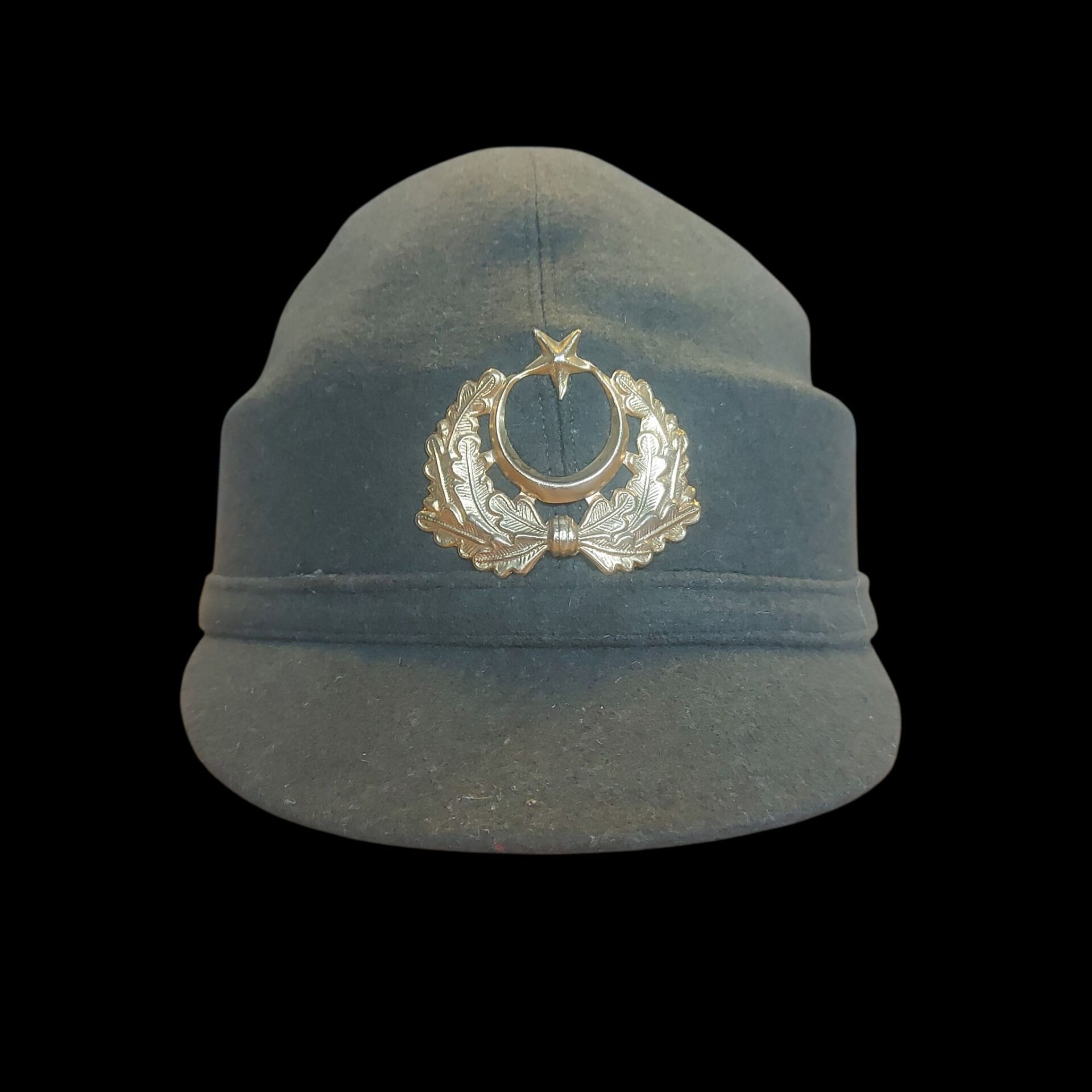 Erken Cumhuriyet ve Ww2 Dönemi Türk Subay Sahra Kepi-1 (57-58 Numara) Sıfır Ürün